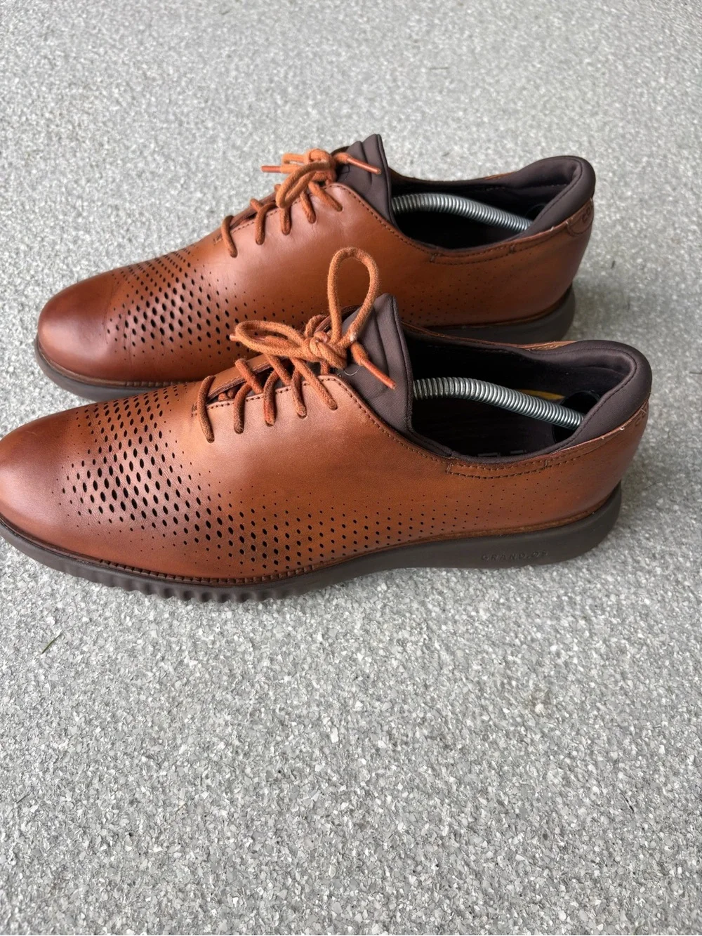 Cole Haan Men's 2.ZERØGRAND Laser Wingtip Oxfords size 11.5